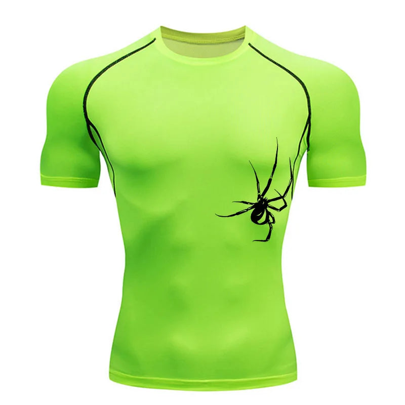 Blusa de compressão Aranha lateral