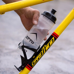 Garrafa de água 750ml com suporte para ciclismo