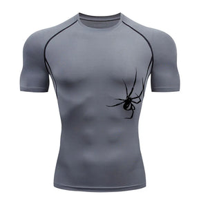 Blusa de compressão Aranha lateral